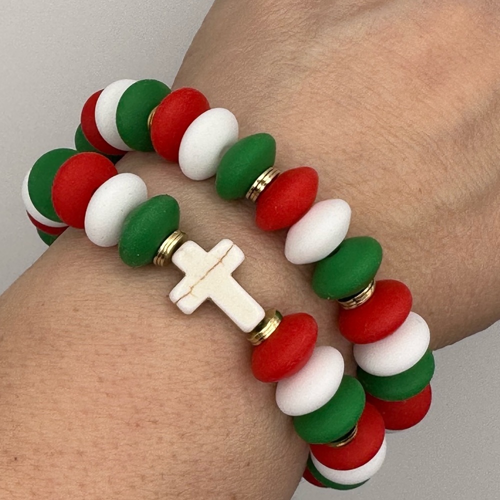 Price Firm- Christmas Bracelets - Set of 2